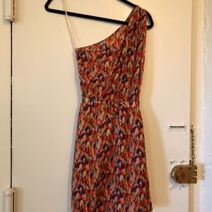 BCBG One Shouldered Dress